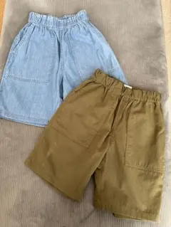 ブランシェス　ハーフパンツ　2枚セット　140