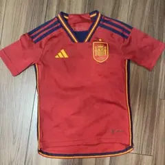 adidas サッカー スペイン代表 キッズユニフォームのサムネイル