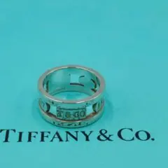 【リペア済み】美品　Tiffany & Co.　ティファニー エレメントリング
