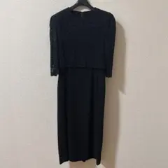 新品同様　日本製　極美品　礼服　フォーマル　9号 レース　ワンピース　フォーマル