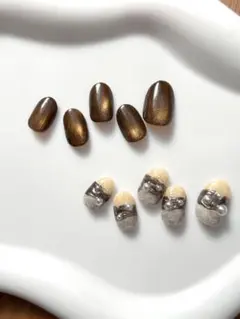 10本セット　サイズオーダー　ハンドメイド　マグネット　ニュアンス