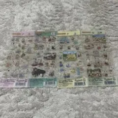 シルバニアファミリー シール 4枚セットのサムネイル