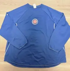 【90s 】マジェスティック MLB ゲームユーズドシャツ　シカゴカブスのサムネイル