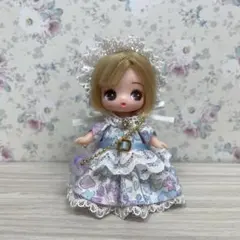 ぷちリカちゃんsize　アウトフィット　ハンドメイド　リバティ