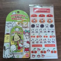 ポチャッコ チョコレートマスコットチャーム シールセット