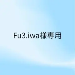 Fu3.iwa様 リクエスト 2点 まとめ商品