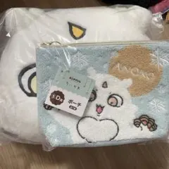 ちいかわ エニマイくじ D賞 ポーチ クッション あのこ 2点セット