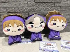 ⭐忍たま乱太郎⭐もちぴこぬいぐるみ　第六弾　　　不破雷蔵　鉢屋三郎　竹谷八左ヱ門