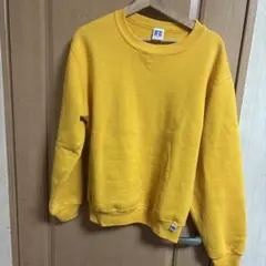90s USA製 RUSSELL ATHLETIC 希少カラー イエロー 前V - メルカリ