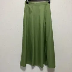 レディースFRAY I.D フレアスカート グリーン ONE SIZE 新品