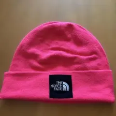 THE NORTH FACE ピンク ニット帽 FREE