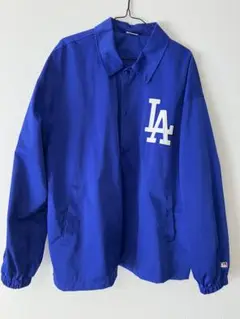 コーチジャケット MLB LA Dodgers ナイロン ブルゾン ブルー 青