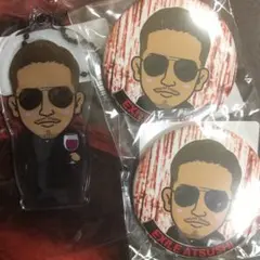 ATSUSHI クリアチャーム 缶バッジ カレンダー セット