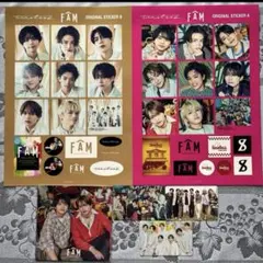 timelesz FAM ステッカー アナザージャケット トレカ