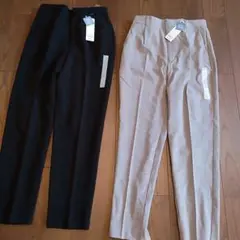 ストレッチテーパードパンツ　GU