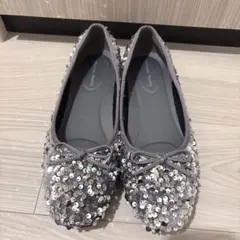 41サイズ oriental trafficスパンコールバレエシューズ