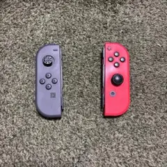 NintendoSwitch ジョイコン グレー レッド ジャンク品