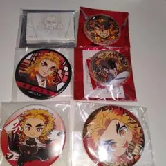 鬼滅の刃　煉獄杏寿郎　缶バッジ　6個セット