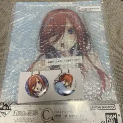 五等分の花嫁 一番くじC賞 バストアップアクリルボード（中野三玖 原作イラスト）