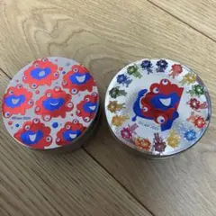 万博　ミャクミャク　缶