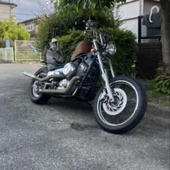 ドラッグスター400 ドラスタ　カスタムバイク 車体　⚠️即購入はご遠慮ください！のサムネイル