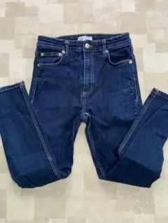 ZARA デニムパンツ インディゴブルー EUR38のサムネイル