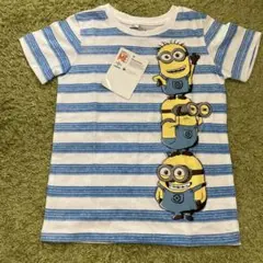 ミニオン ストライプ Tシャツ サイズ4