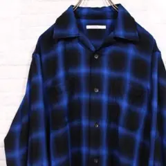 Rattle Trap オンブレ チェック シャツ レーヨン ラトルトラップ