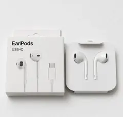 優先イヤフォン　タイプCEarPods USB-C ホワイト