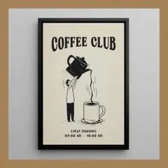 A080アートポスター ミッドセンチュリー インテリア モダン シンプル カフェ