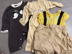 ベビーカバーオール 3点セット 80サイズ