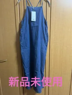 新品未使用　Lee デニム キャミワンピース M.USED(col.493)