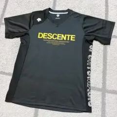 DESCENTE 半袖Tシャツ Mサイズ ブラック デサント バレーボール