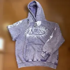 MOBB FLAME PIGMENT HOODIE パープル