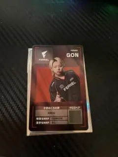 FENNEL GON VALORANT トレカ ゆ*K様 VCJ プレイヤーカード FENNEL GON 入場特典 - メルカリ
