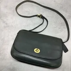 オールドコーチ ショルダーバッグ クロスボディ 斜め掛け COACH グリーン