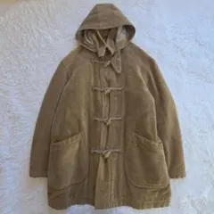 モールラック　２wayダッフルコート　コーデュロイ　サイズ３　フード取り外し　茶