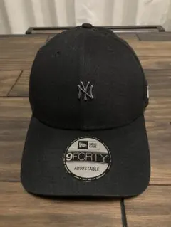 【美品】NEWERA MLB メタルロゴ ミニ ブラック 9FORTY