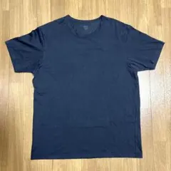 ユニクロ エアリズムコットンクルーネックT ブラック XXLサイズ