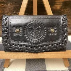 ANNA SUI レザー キーケース ブラック 本革のサムネイル