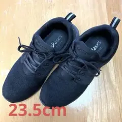 アシックス♥︎ウォーキングシューズ♥︎23.5cmブラックのサムネイル