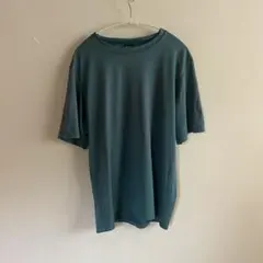 patagonia USA製 キャプリーン半袖Tシャツ 青緑
