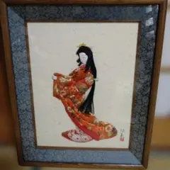 押絵　額入り　芸者 2026年最新】押し絵額の人気アイテム - メルカリ