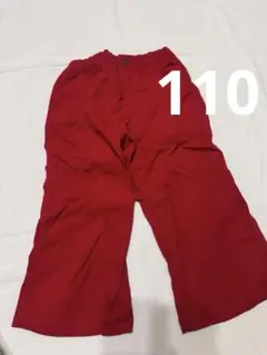 THE NORTH FACE 赤 ロングパンツ　110