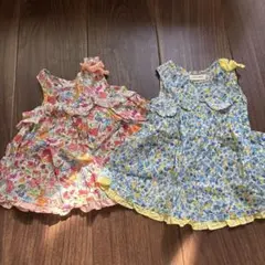 SENSE OF WONDER 花柄ワンピース2点セット