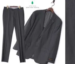 新品 L グリーンレーベル リラクシング ビジネススーツ セットアップ