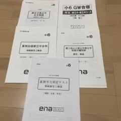 2025年最新】日曜特訓 ena 小6の人気アイテム - メルカリ