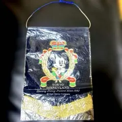 希少品　東京ディズニーランド 開園記念　タペストリー　ペナント　1983