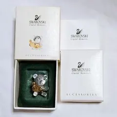 Swarovski Crystal Memories テニスベア ブローチのサムネイル
