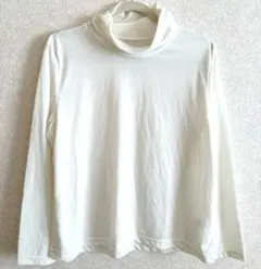 ♡新品·大きいサイズ3Lミセス婦人服シャーリング万能ボトルネックカットソー♡